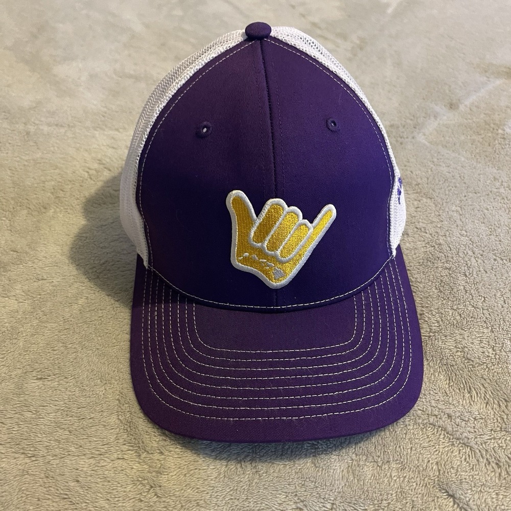 Richardson Hat Men One Size Purple Style 112 Trucker Baseball Cap Adjustable Gym